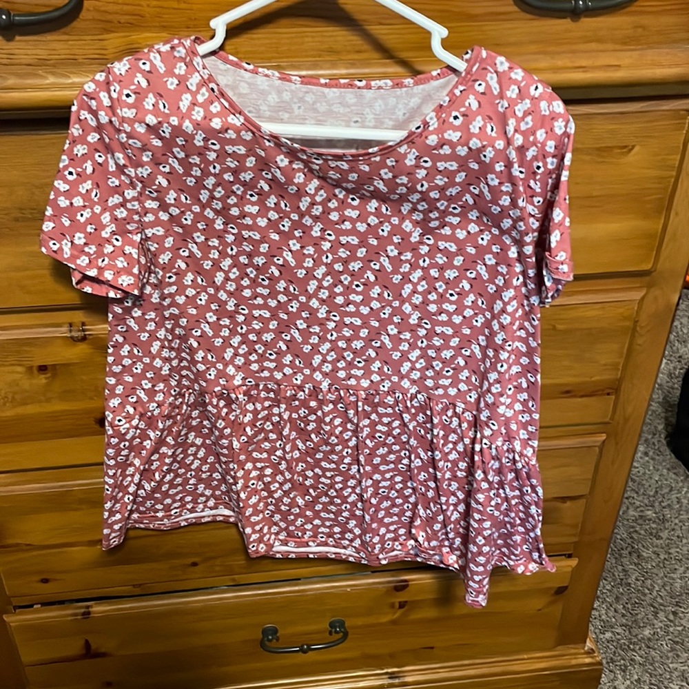 Floral dress shirt